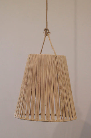 Lampenschirm aus Palmblatt