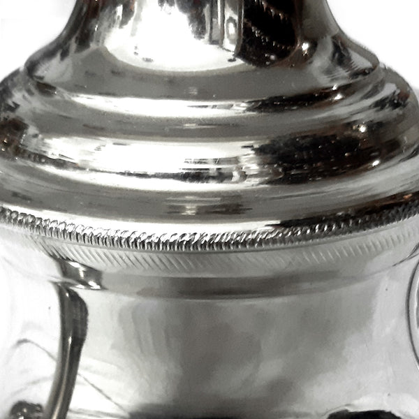 Marokkanische Teekanne Elegance | Silber | H:22cm