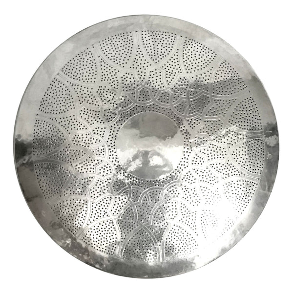 Marokkanische Wandlampe "Rabat" Silber 60cm