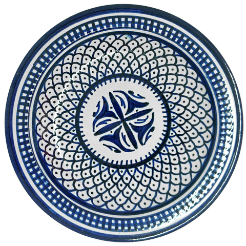 Oriental plate Tetouan 18cm
