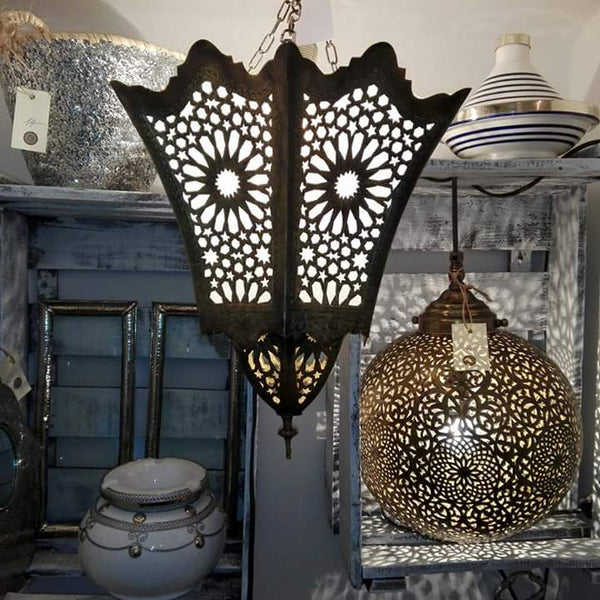 Marokkanische Hängeleuchte "Königslampe" |  H:30cm