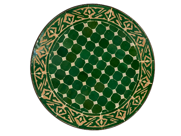 Mosaik Beistelltisch Grün