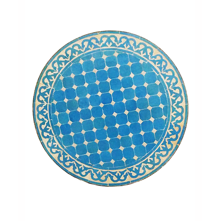 Marokkanischer Mosaiktisch Azur Ludeja 70 cm