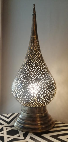 Stehlampe Maroc Messing 53cm