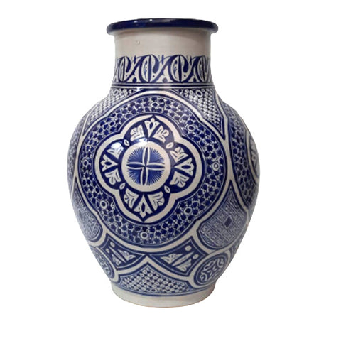 Marokkanische Vase Arabia Bleu ca. 50cm