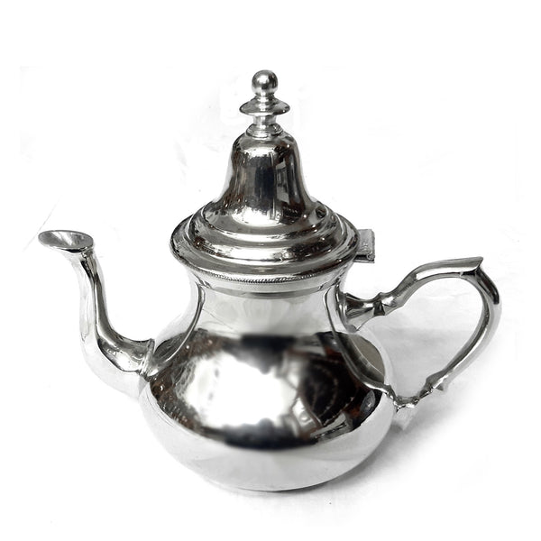 Marokkanische Teekanne Elegance | Silber | H:19cm