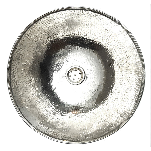 Metallwaschbecken Silber Ø:40cm