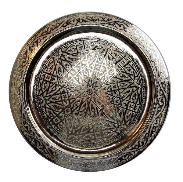 Marokkanisches Tablett Stern Durchmesser 30cm