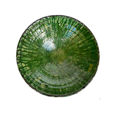 Tamagroute Bowl Bottle Green 30cm