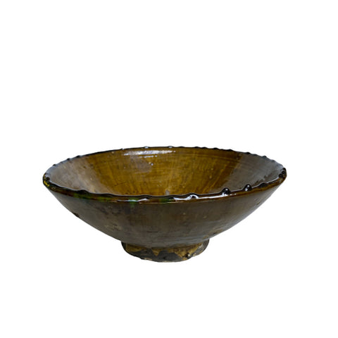 Tamagroute Bowl Amber 30cm
