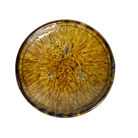 Tamagroute Plate Amber 20cm