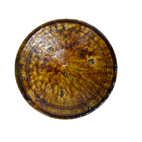 Tamagroute Plate Amber 16cm