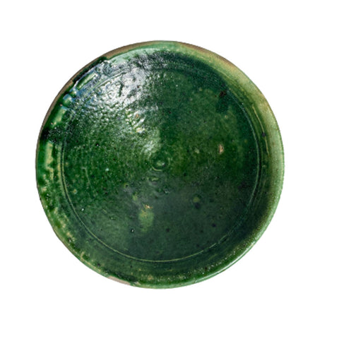 Tamagroute Plate Bottle Green 14cm