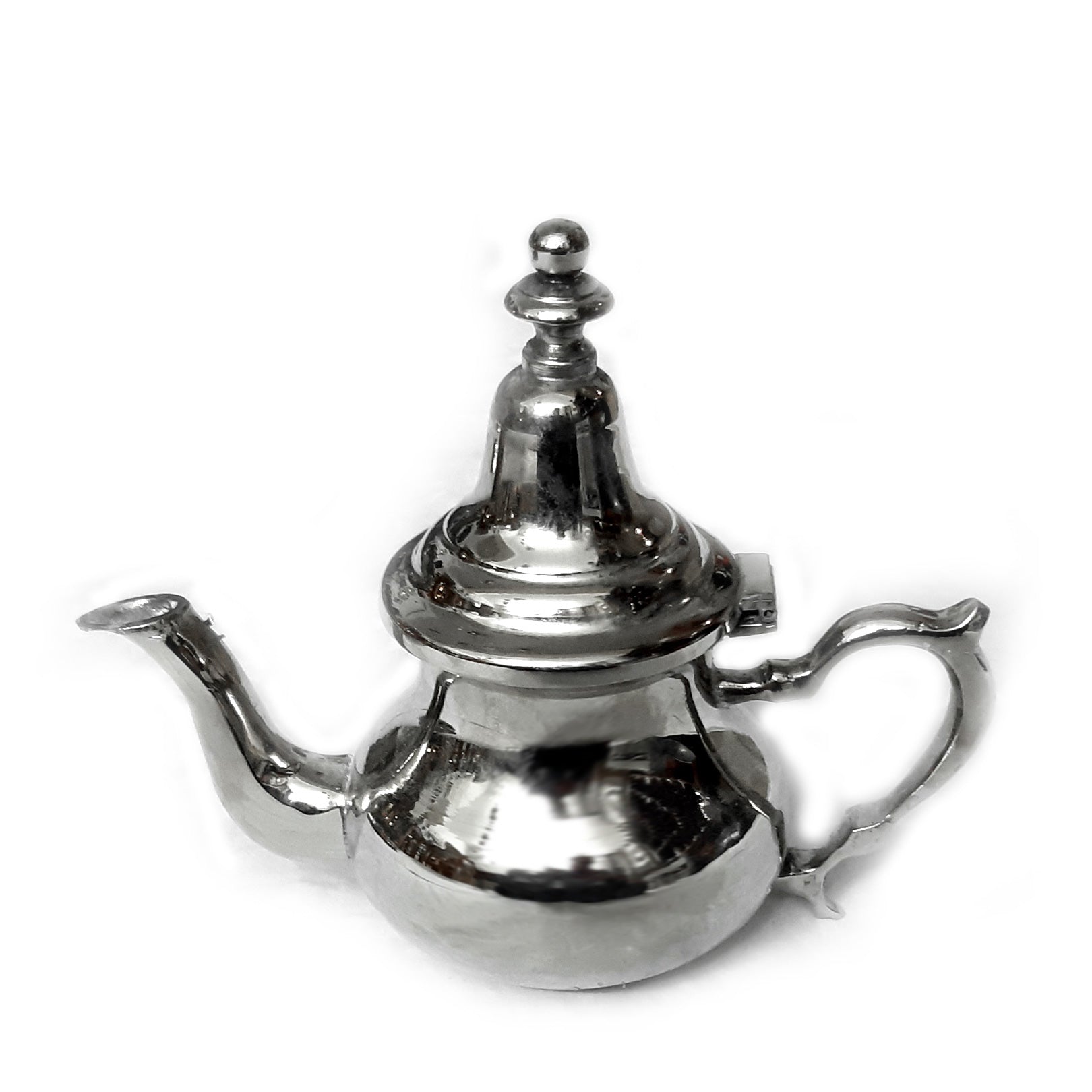 Marokkanische Teekanne Elegance | Silber | H:16cm