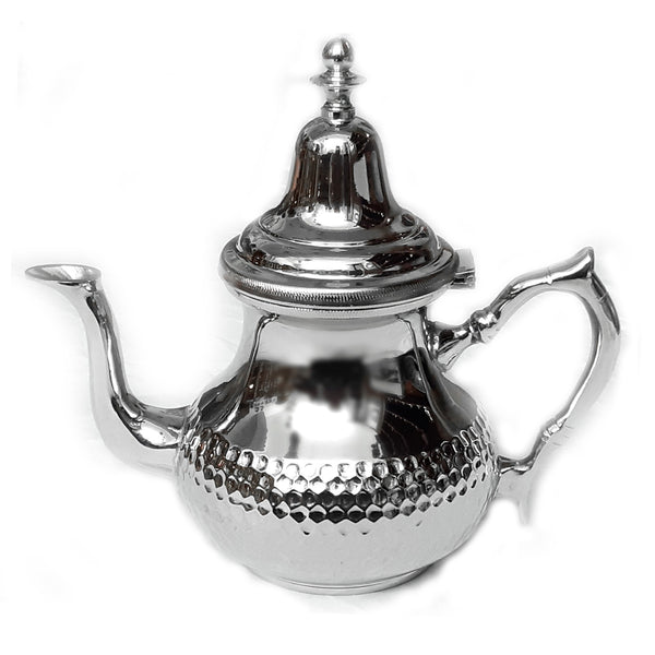 Marokkanische Teekanne Royal | Silber | H:22cm