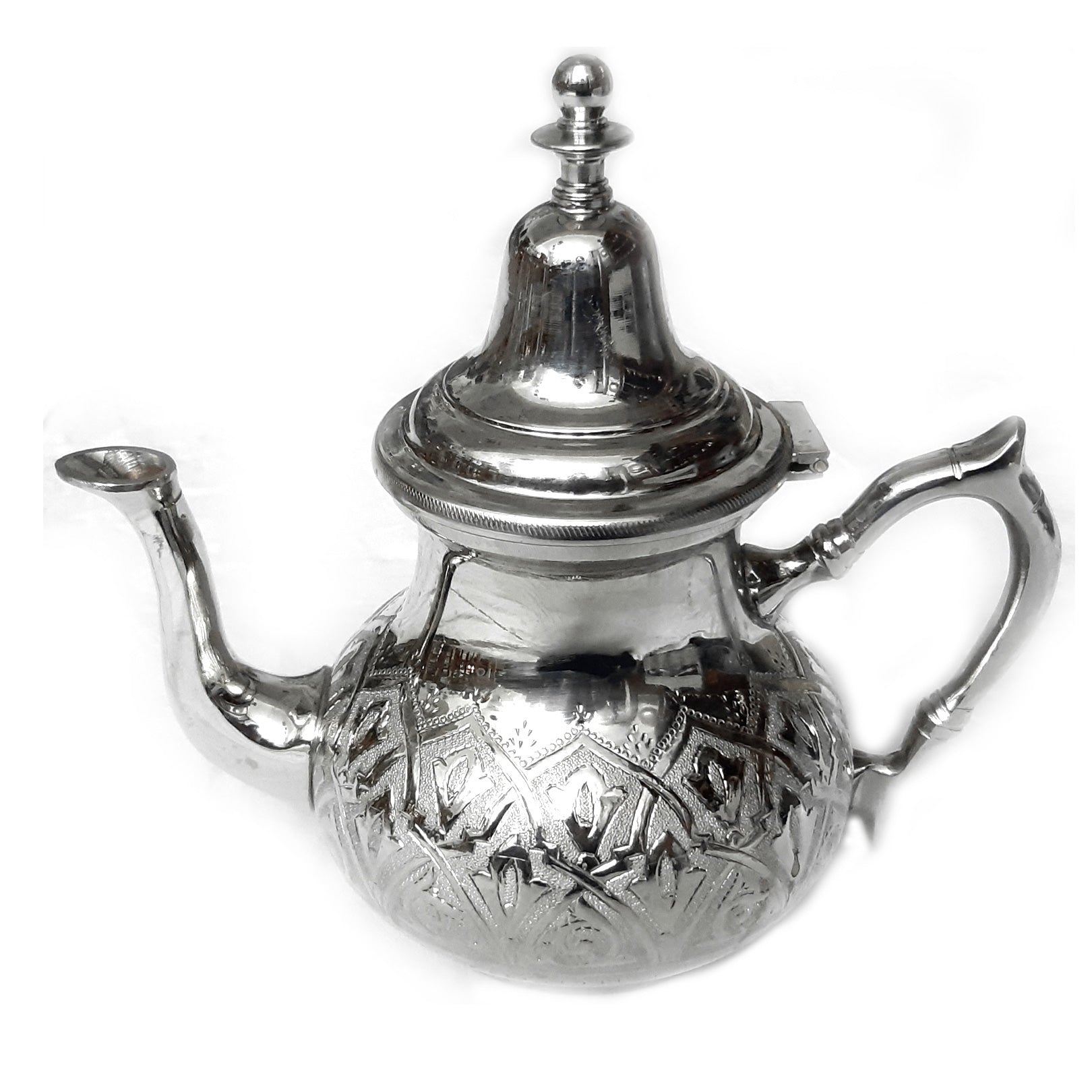 Marokkanische Teekanne Marwa | Silber | H:22cm