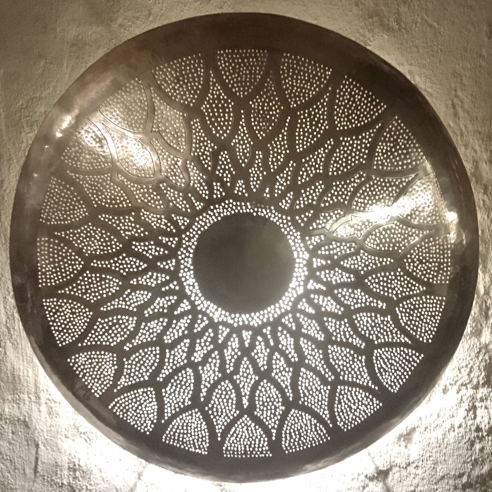Marokkanische Wandlampe "Rabat" Silber