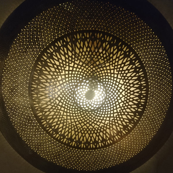 Marokkanische Wandlampe soleil 78cm