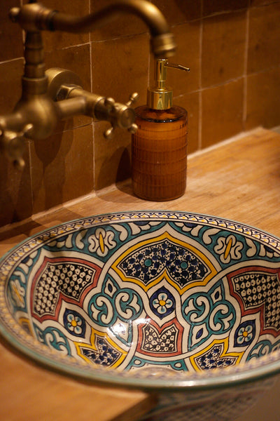 Waschbecken Marokko Nuriya | Vintage | Ø:40cm